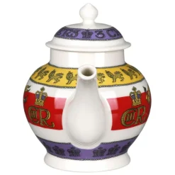 3 Cheers for King Charles III 4 Mug Teapot