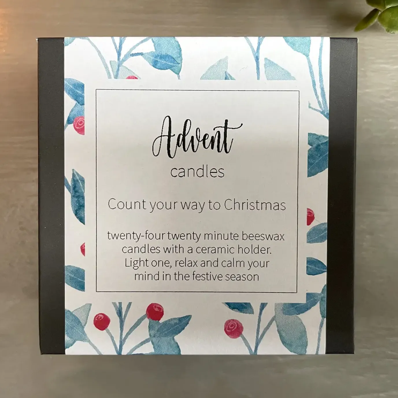 Advent Candles - Berry