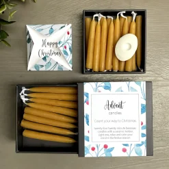 Advent Candles - Berry