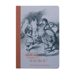 Alice's Adventures in Wonderland A5 Notebook