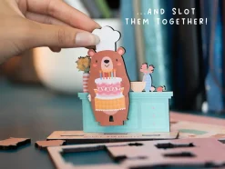 Bakery Bear Pop Out Card