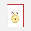 'Bee My Valentine' Valentine's Card