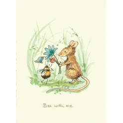 Bee With Me Greetings Card