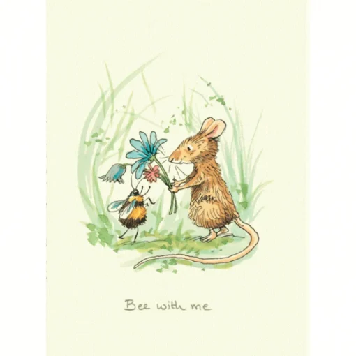 Bee With Me Greetings Card