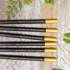 Bees & Honeysuckle Set of 6 Pencils