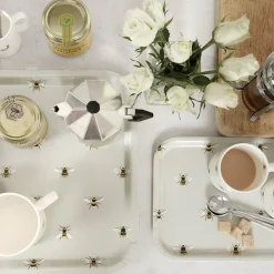 Bees Large Birch Tray