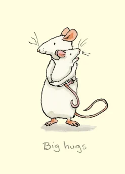 Big Hugs Greetings Card