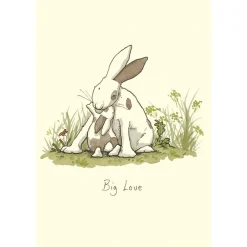 Big Love Greetings Card