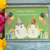 Birthday Guinea Pigs Eco-Card