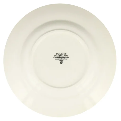 Black Toast Fish & Chips 10 1/2 inch Plate