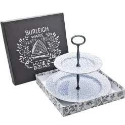 Blue Felicity 2 Tier Cake Stand