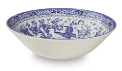 Blue Regal Peacock Cereal Bowl