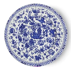 Blue Regal Peacock Medium Plate 8 3/4 in