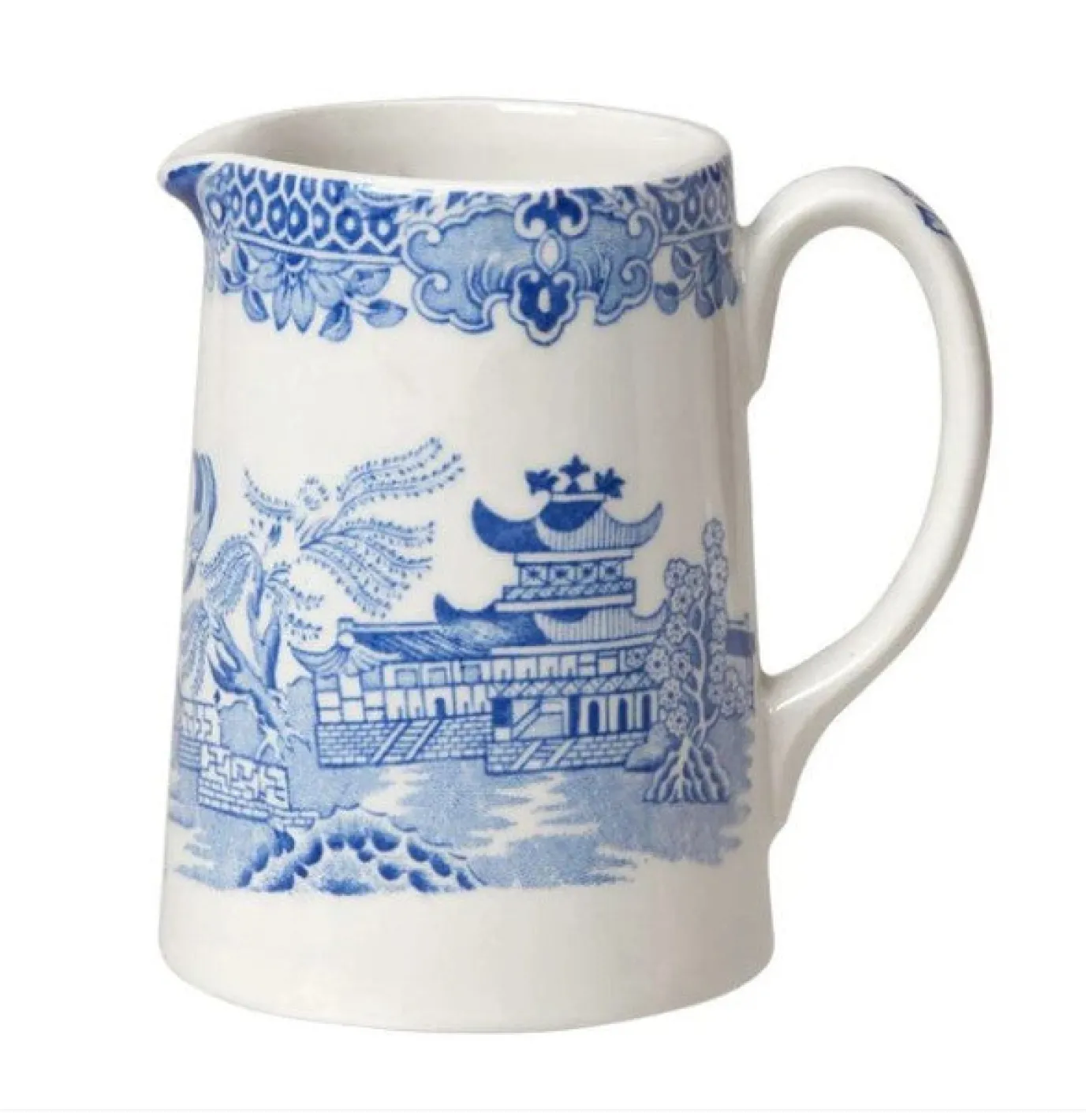 Blue Willow Small Tankard Jug