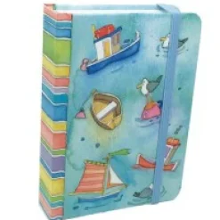 Boats Afloat A6 Hardback Notebook