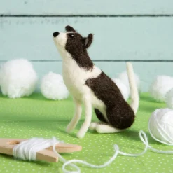 Border Collie Needle Felting Kit