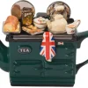British Roast Dinner Large Aga Teapot - Green