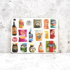British Store Cupboard Placemat by Corinne Alexander
