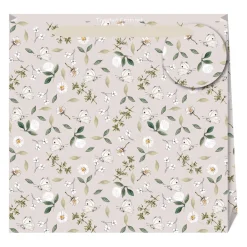 Butterflies and Botanicals Dusty Pink Medium Gift Bag