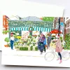 Castle Street Flowers Christmas Card