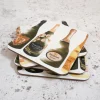 Champagne Coaster Set by Corinne Alexander