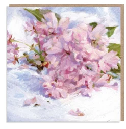 Cherry Blossoms by Dan O'Brien Greetings Card