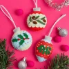 Christmas Baubles Felt Craft Kit