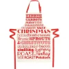 Christmas Dinner Apron - Red