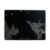 Christmas Highland Cow Slate Cheese Board