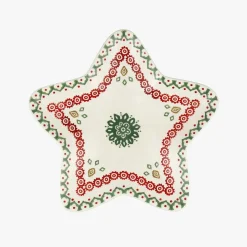 Christmas Joy Medium Star Plate