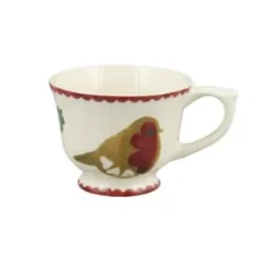 Christmas Joy Robin Tiny Teacup Boxed