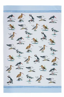 Coastal Birds Cotton Tea Towel