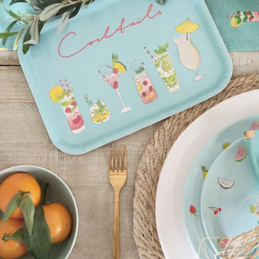 Cocktails Small Tray