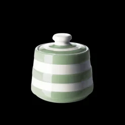 Cornishware Covered Sugar Pot