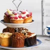 Cornishware Two-Tier Cake Stand
