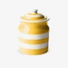 Cornishware Yellow Large Storage Jar 168cl