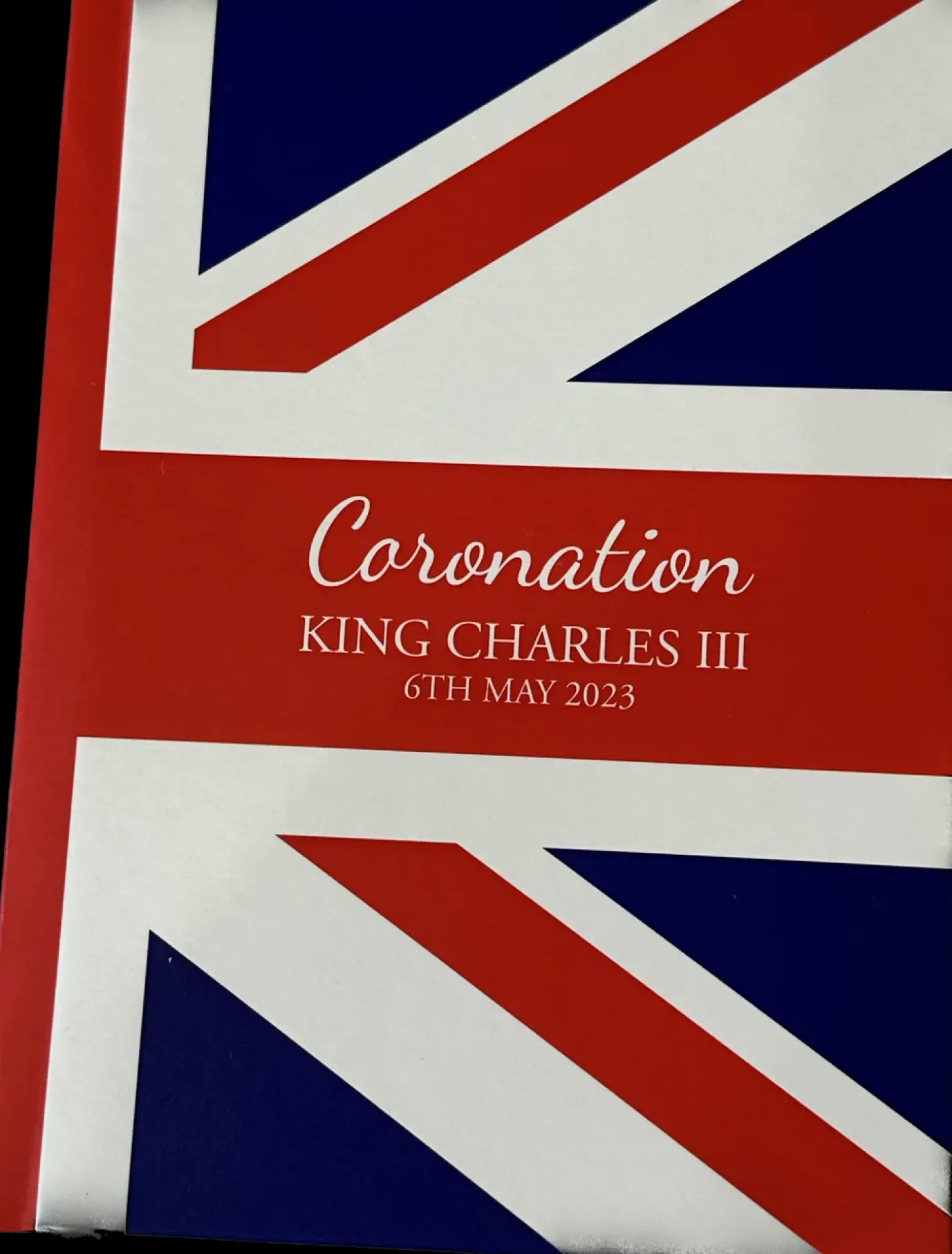 Coronation Union Jack A6 Notebook