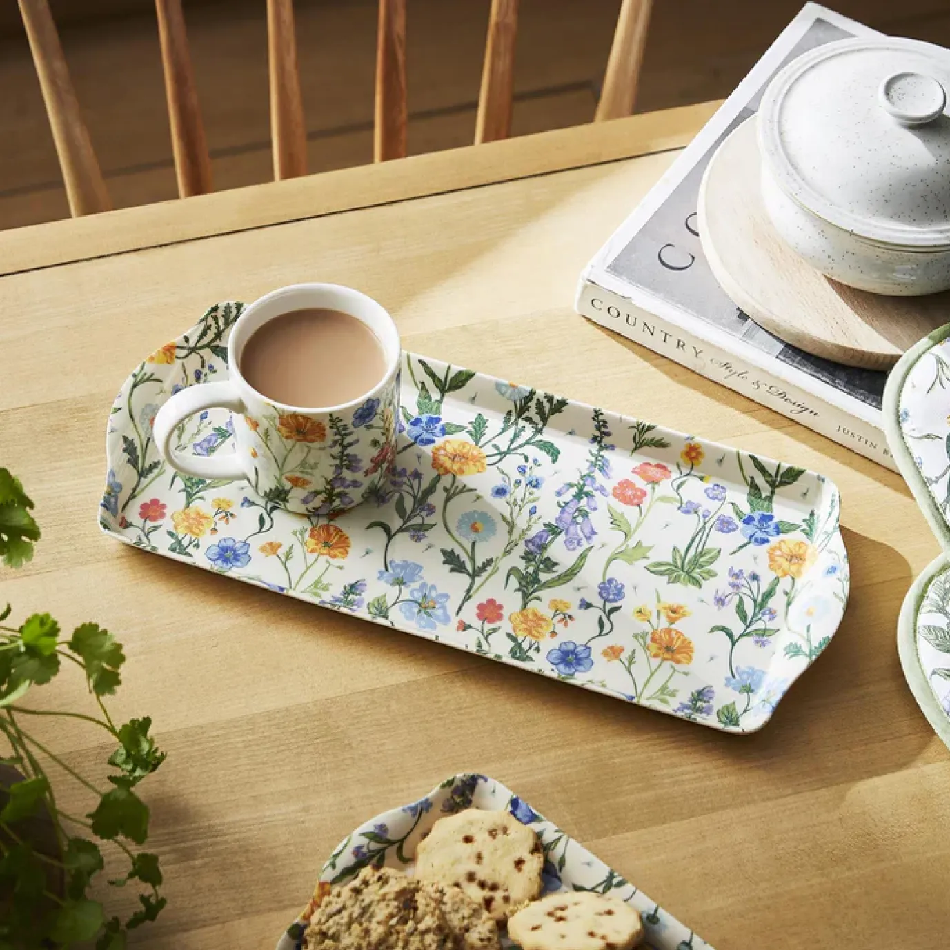 Cottage Garden Sandwich Tray