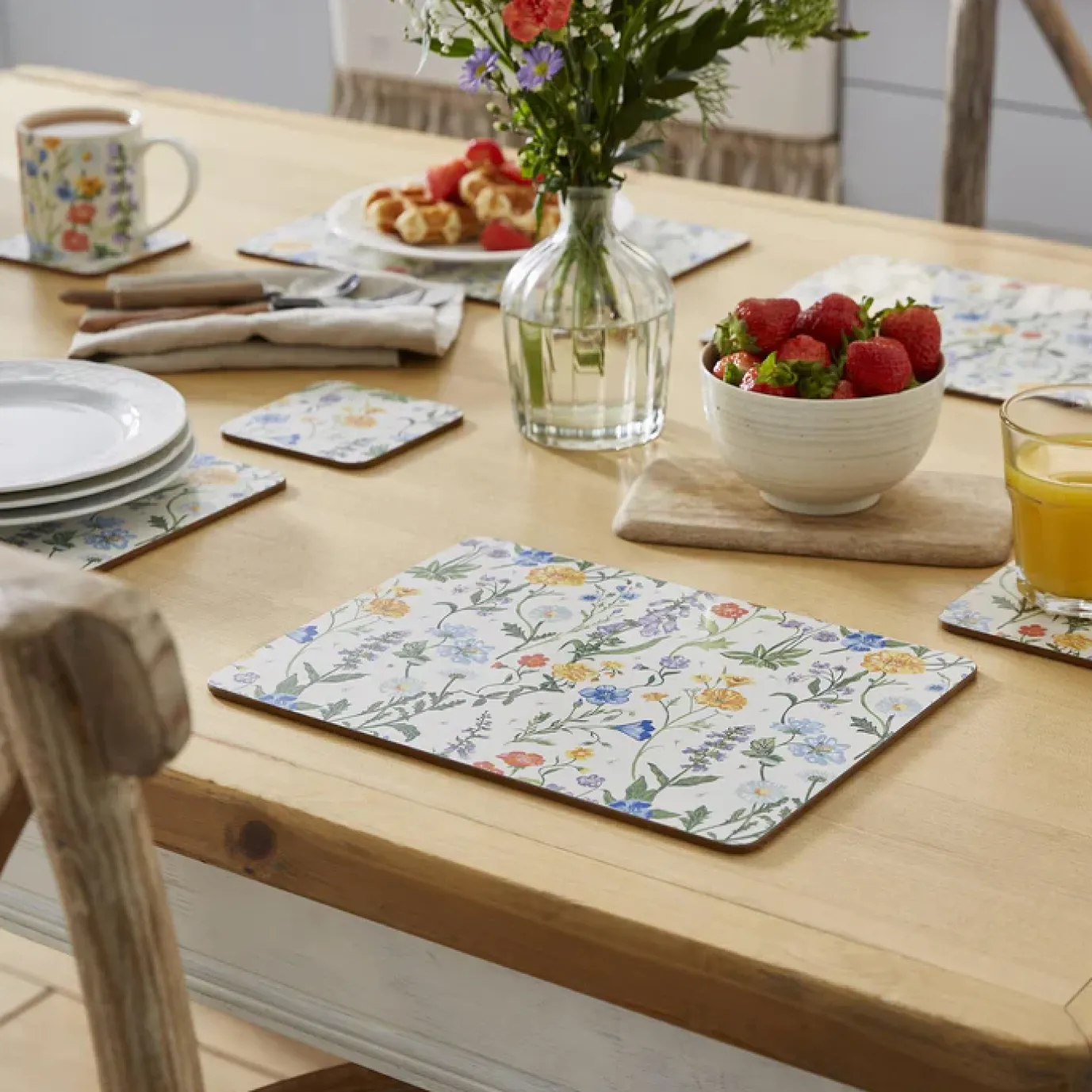 Cottage Garden Set of 4 Placemats