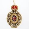 Crystal Union Jack Jewel Decoration by Tinker Tailor London