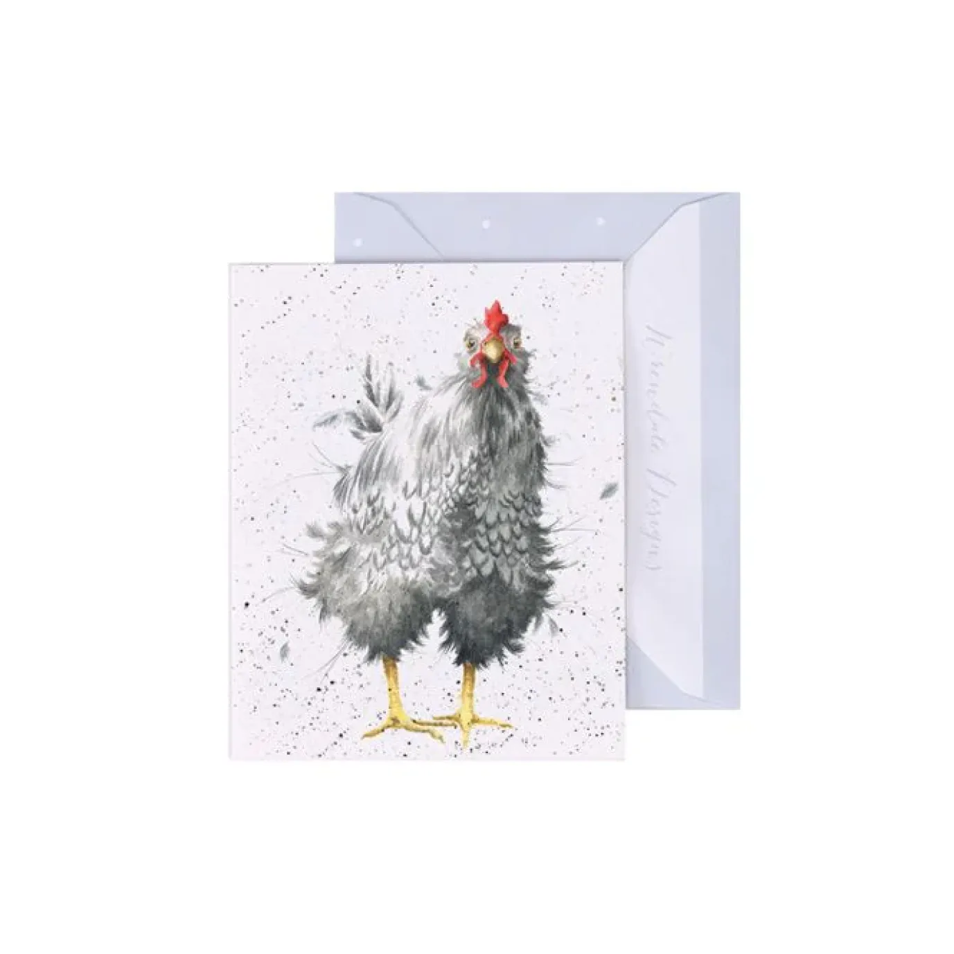 'Curious Hen' Gift Enclosure Card