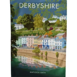 Derbyshire - Matlock Bath Tea Towel