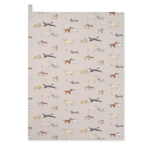Doggy Daycare Tea Towel