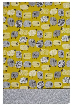 Dotty Sheep Cotton Tea Towel