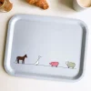 Farm Collection Birch Wood Tray