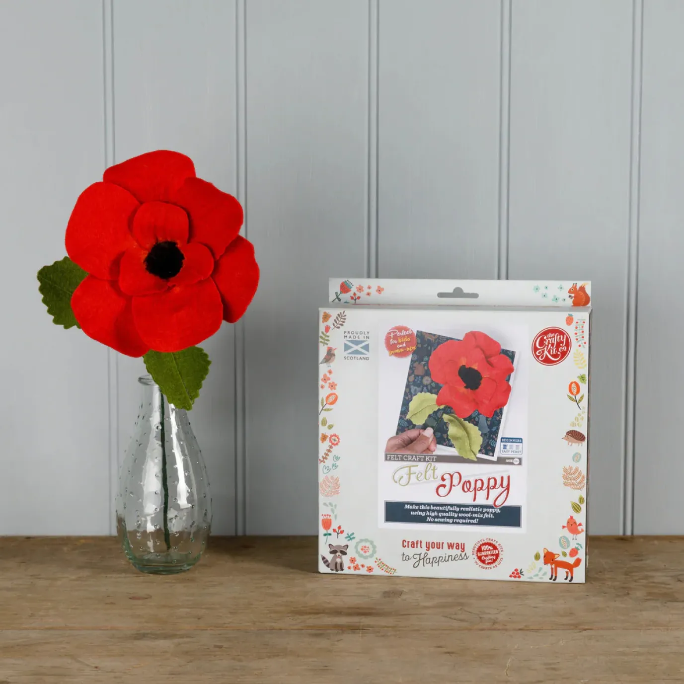 Felt Poppy Craft Kit