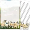 Felted Sheep A5 Writing Pad