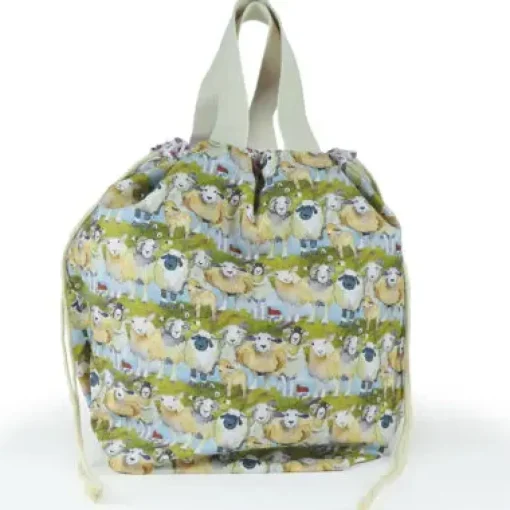 Felted Sheep Large Bucket Bag