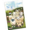 Felted Sheep Tea Towel