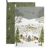 Festive Forest Set of 2 Tea Towels